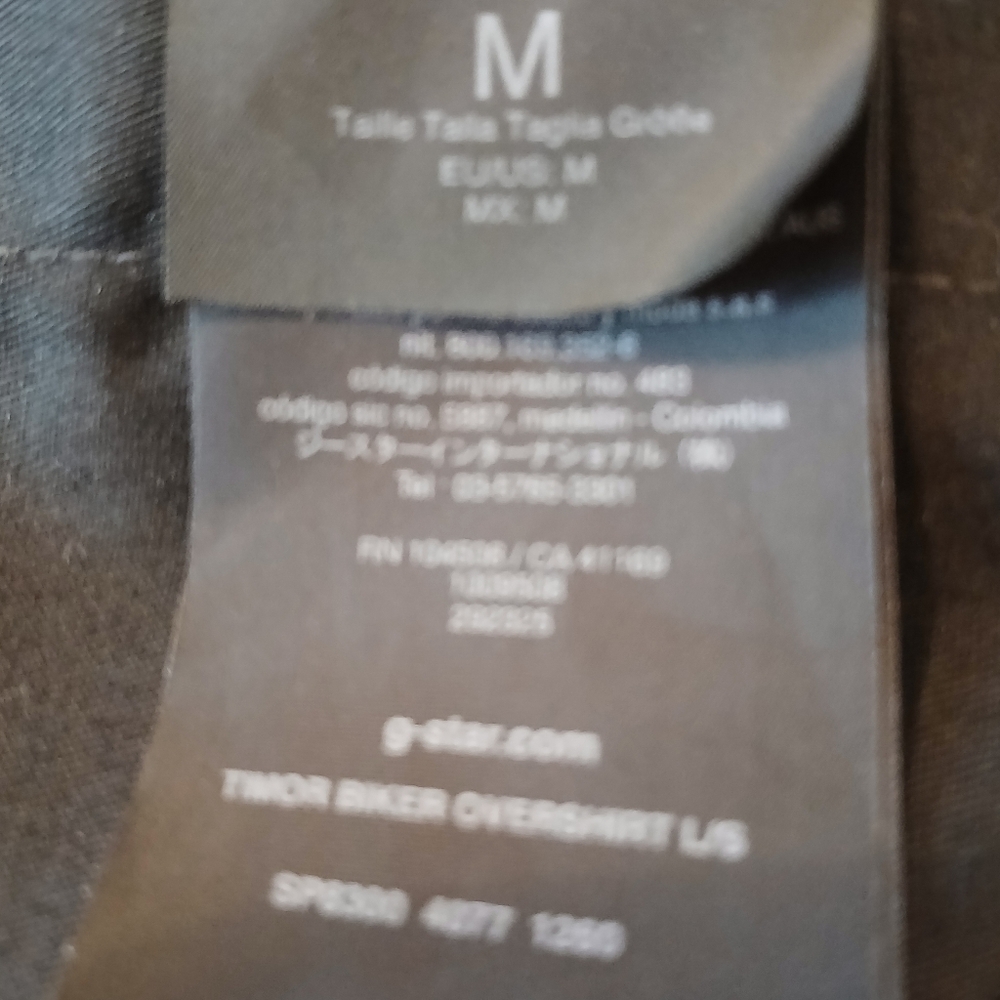 G-Star Timor Nylon Jacket, Gray, Size Medium - Picture 5 of 6